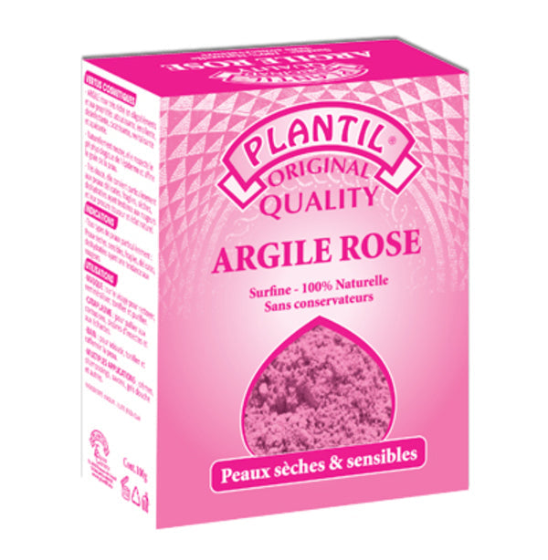 Mascarilla de arcilla rosa pura, excelente 100% natural sin conservantes